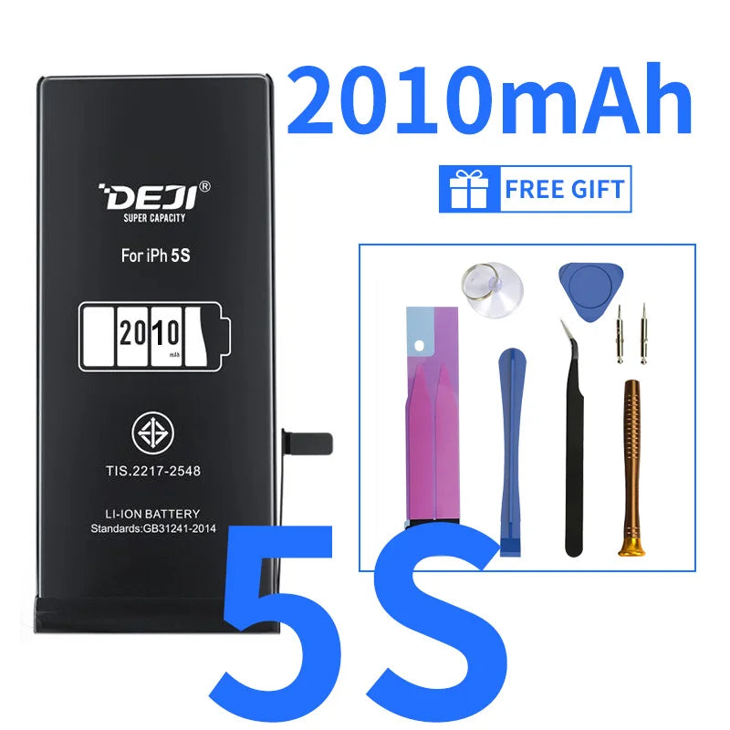 DEJI Replacement Battery & Repair Tool Kit for iPhone