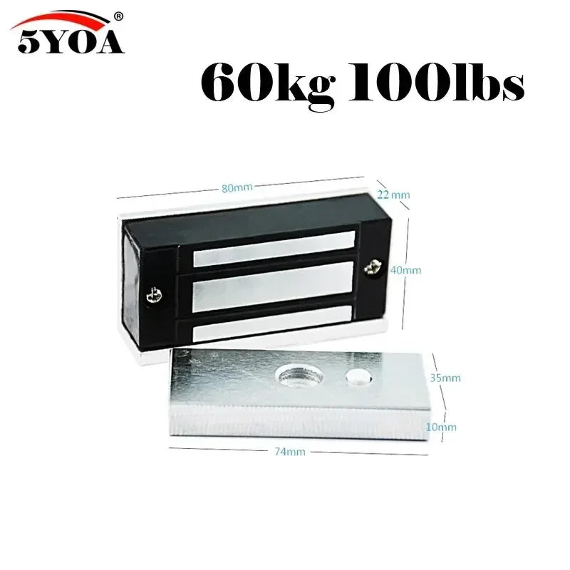 5YOA Magnetic Electronic Door Lock Gate Opener Suction Holding Force