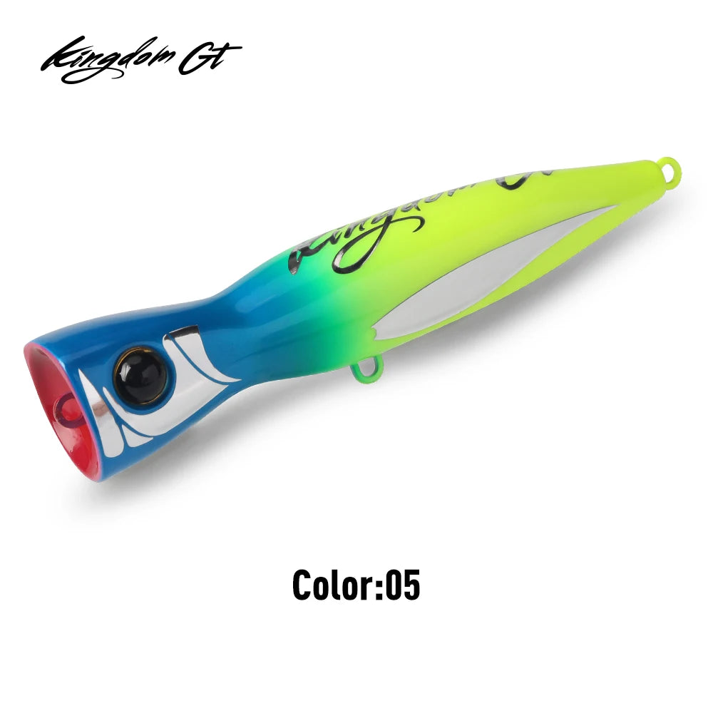 KINGDOM GT Topwater Popper Fishing Lure