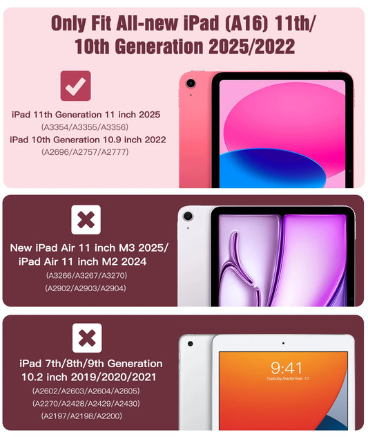 Heavy-Duty Shockproof iPad Case with Screen Protector & Kickstand