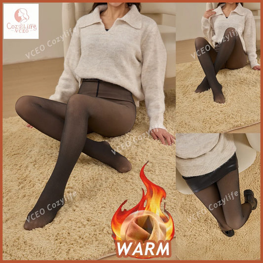 Warm Thermal Micro-Pressure Leg-Shaping Leggings