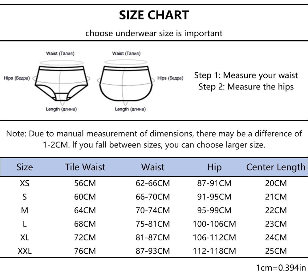10PCS Pure Cotton Ribbed Briefs