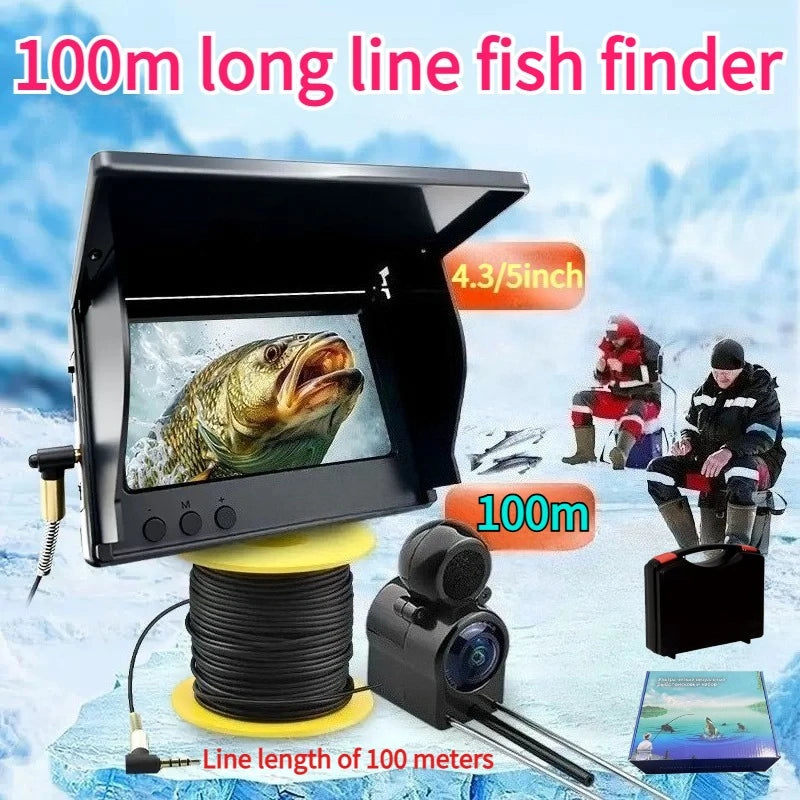 4.3-Inch 100M Underwater Fishing Camera & Fish Finder