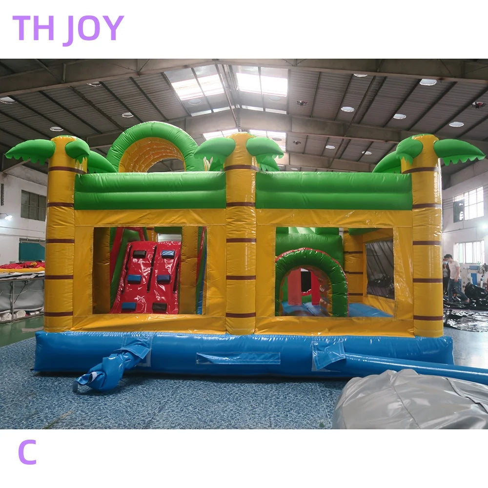 Giant Jungle Crocodile inflatable Bouncy Castle