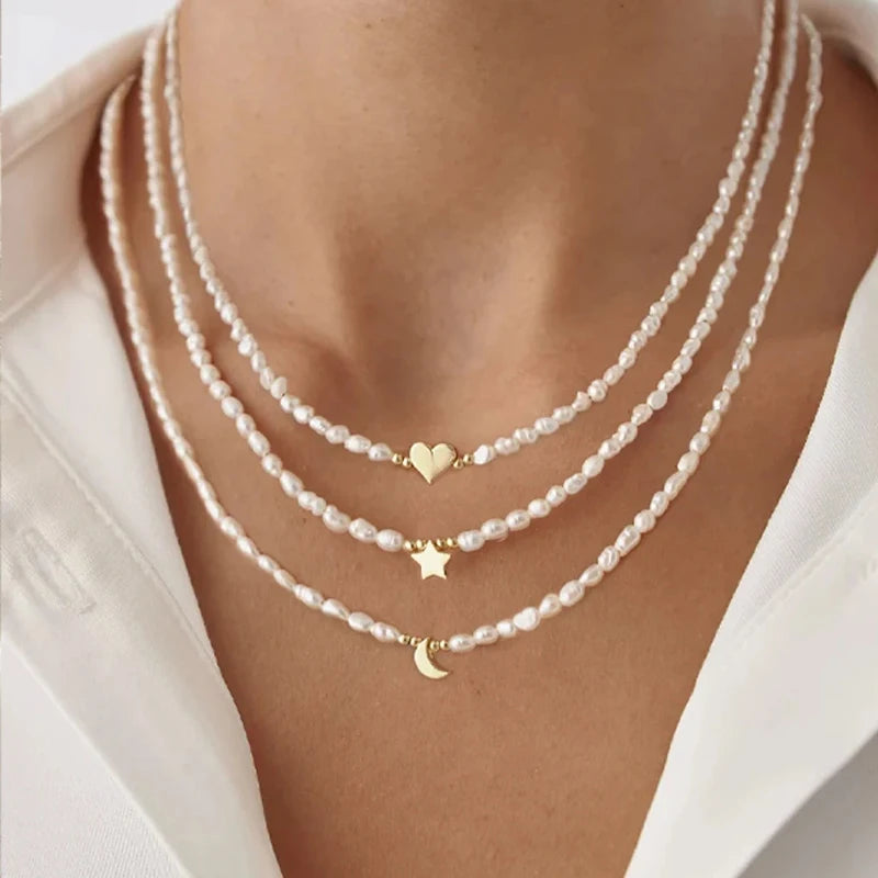 Gold Color Designer Multilayer Chain