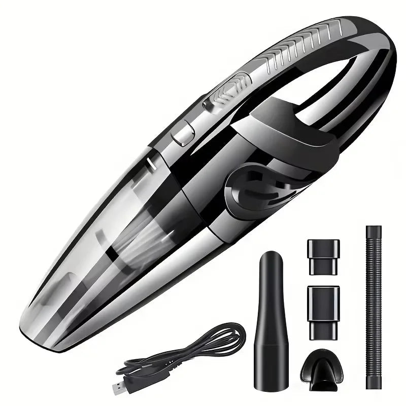 Wireless Handheld Car Vacuum Cleaner - High-Power Portable Cordless Cleaner