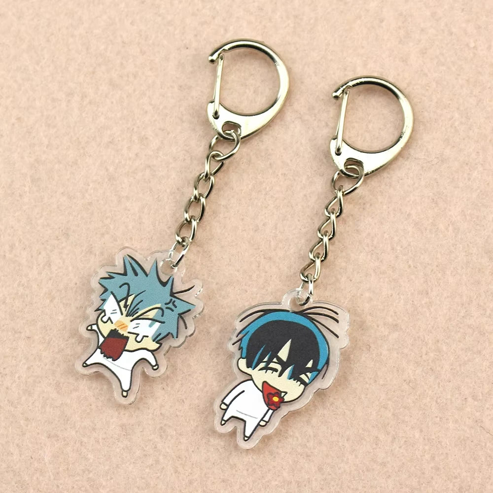 2-Piece Alien Stage Ivan & Till Anime Acrylic Keychain Set