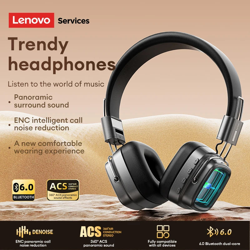 Lenovo Wireless Foldable Sport Headphone