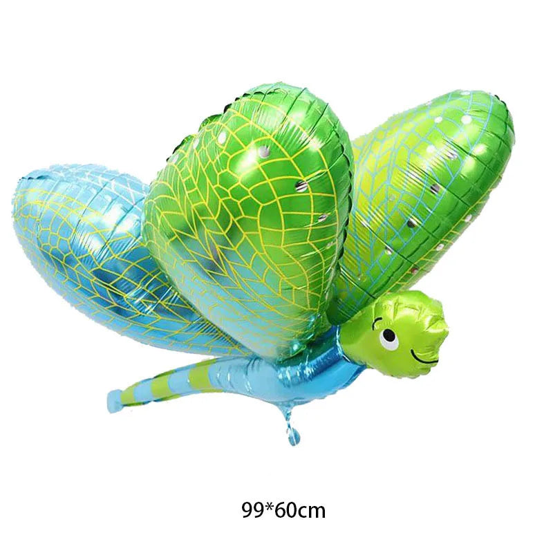 Large Butterfly Aluminum Foil Balloon - Party Decor & Photo Prop