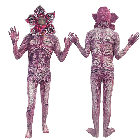 Demogorgon Monster Cosplay Bodysuit Costume Set