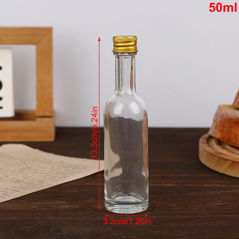 50-150ml Empty Mini Glass Bottles