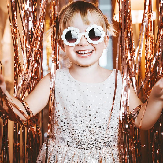 Foil Fringe Curtain Backdrop Photo Streamers Prop