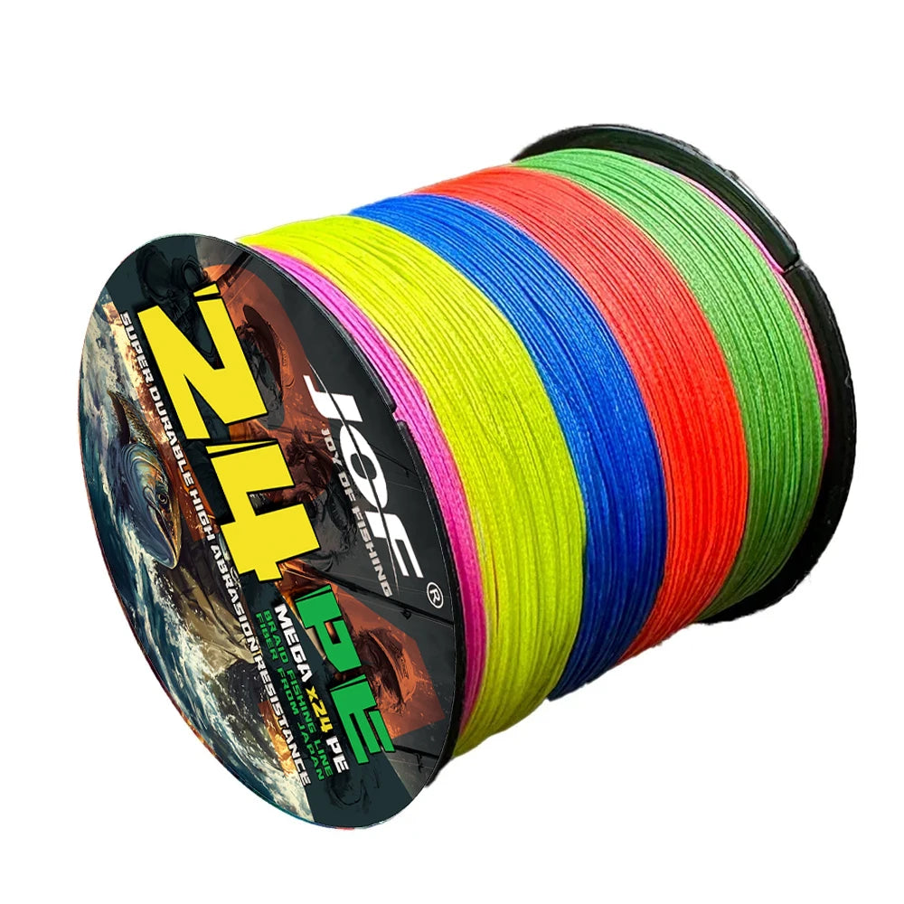 X24-Braid Fishing Line 500m with A Variety of Strength