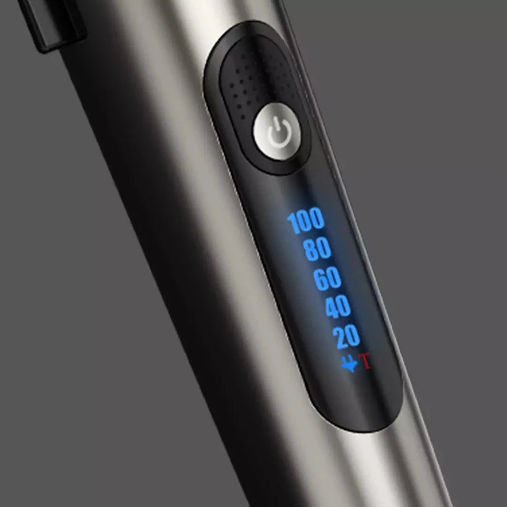RIWA Professional Cordless Hair Clipper – USB Rechargeable LCD Grooming Kit