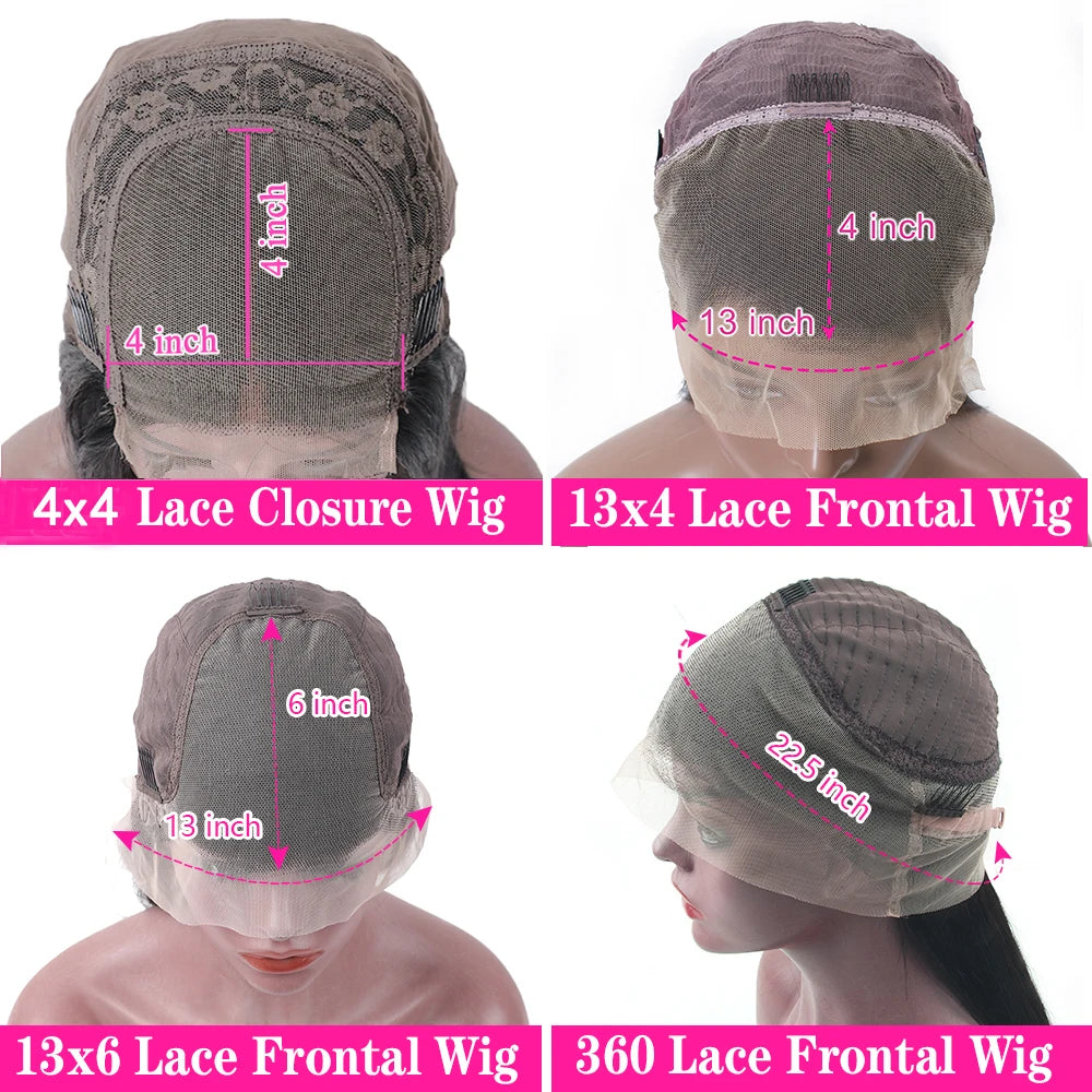 Highlight Lace Frontal Wig Human Hair Body Wave Pre Plucked