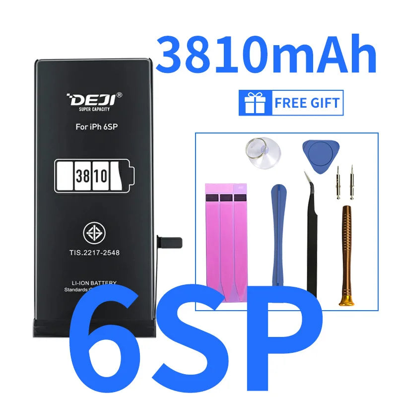 DEJI Replacement Battery & Repair Tool Kit for iPhone