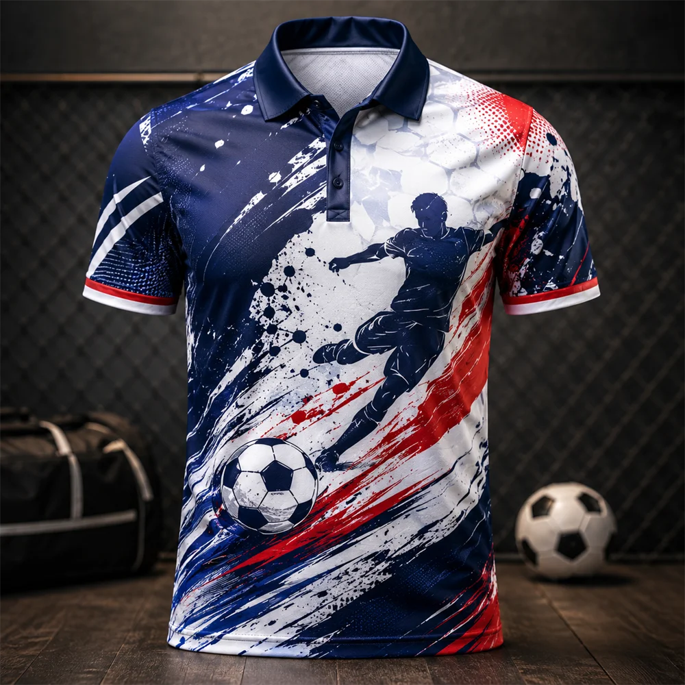 Smash Athletic Graphic Performance Polo Shirt