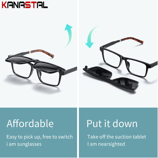 TR90 Eyeglasses Frame Blue Light Blocking Clear Lense Glasses