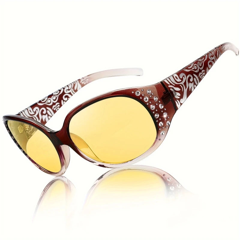 Night Vision Anti Glare Driving Glasses