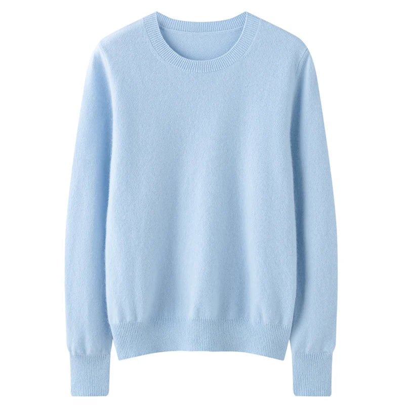 Pure Cashmere Knitted Pullover