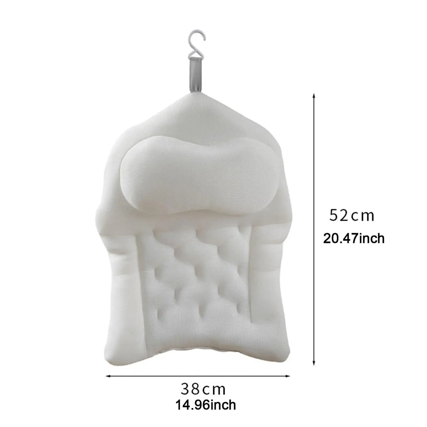 Soft Thick Lightweight Bathtub Pillow