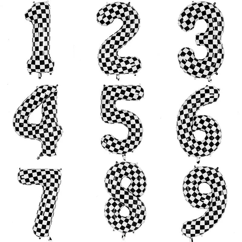 40-Inch Large Foil Number Balloons