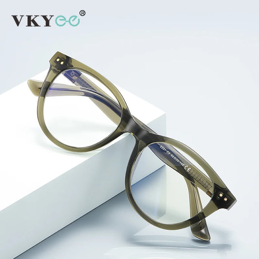 VICKY Round TR90 Frame Reading Glasses