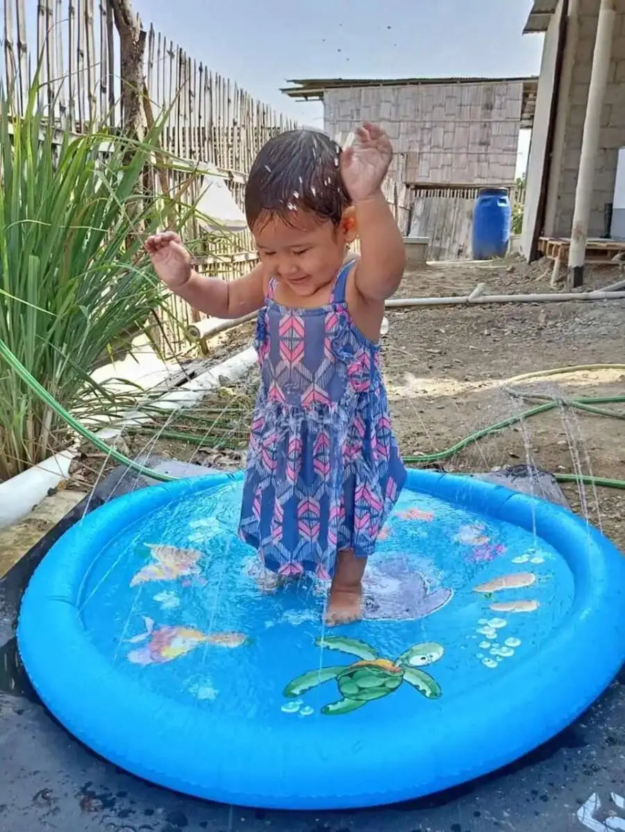 Outdoor Water Play Spray Mat