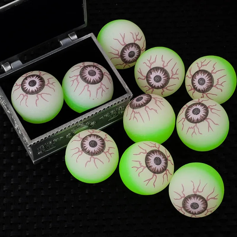 Halloween Eyeball Glow in The Dark Bouncy Ball