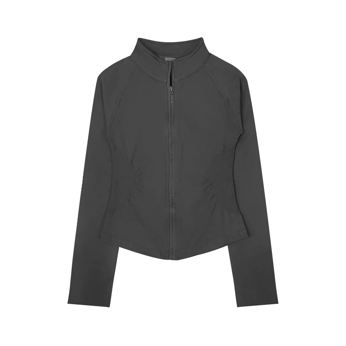 Zippered Seamless Athletic Top