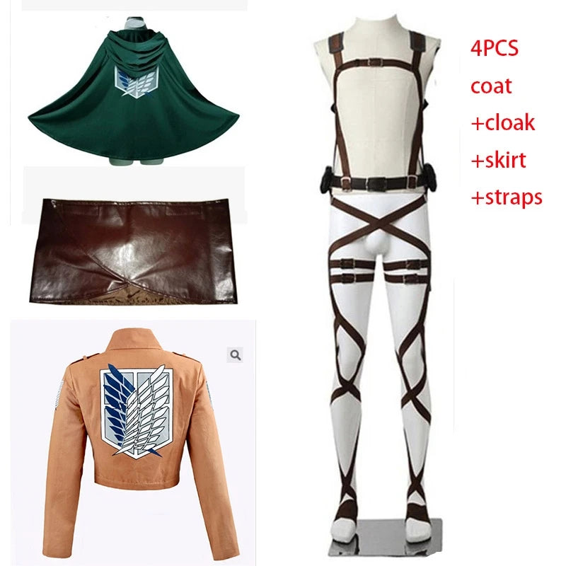 Attack on Titan Scout Regiment Cosplay Costume Set