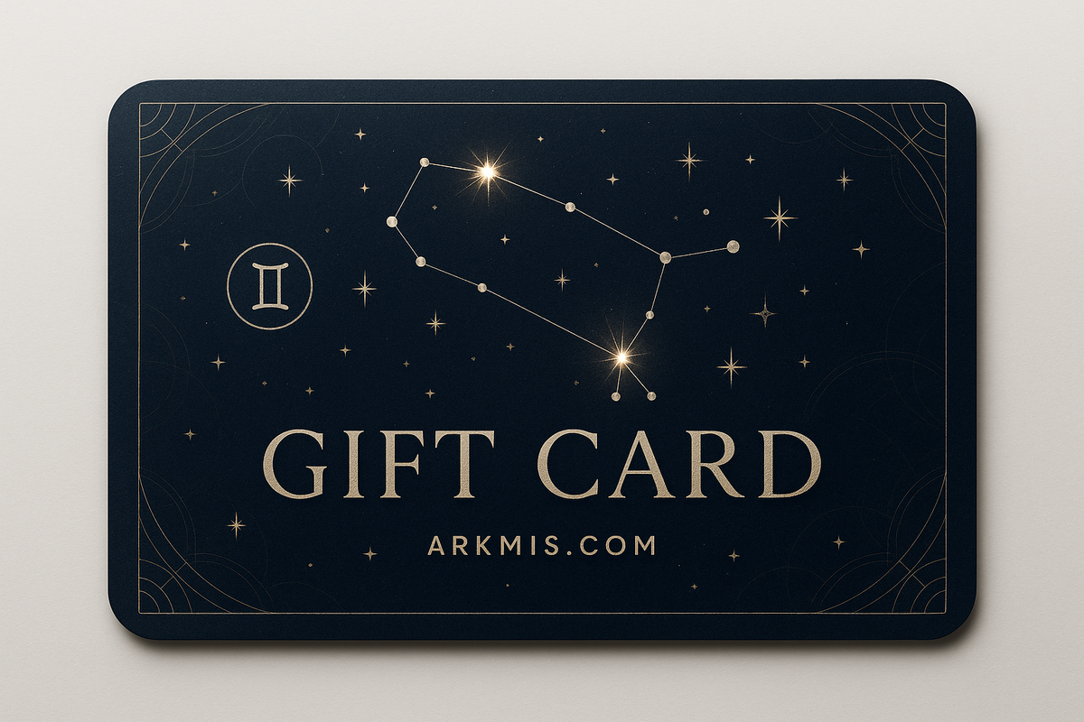 gemini zodiac themed gift card for arkmis.com