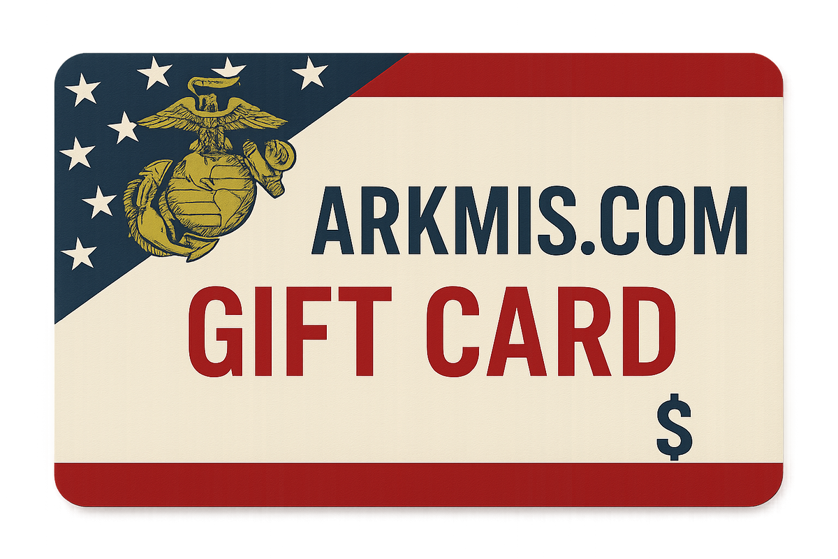 U.S. Marines gift card for ArkMis.com