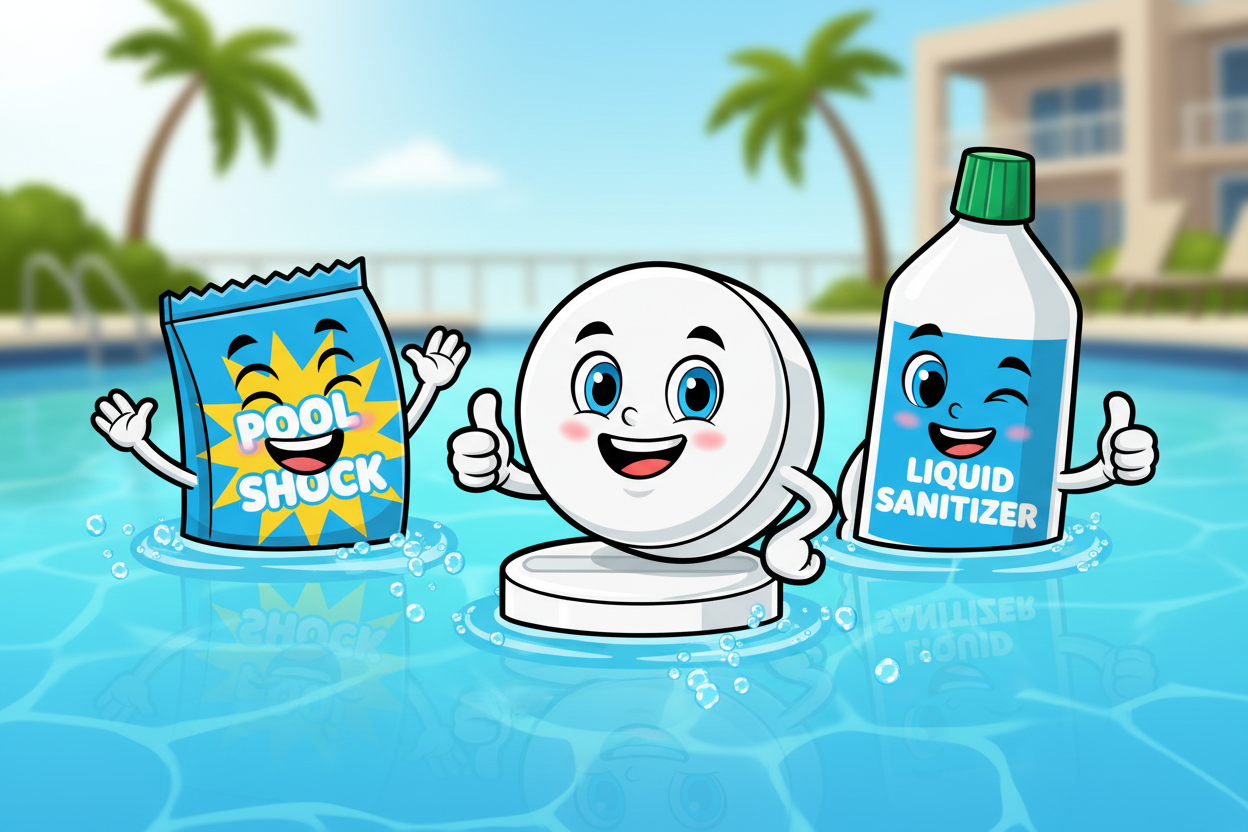 Pool Cleaners & Sanitizers