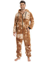 Heavy-Duty Full-Zip Hooded Onesie