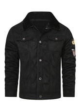 Polyester Solid Color Single Breasted Jacket
