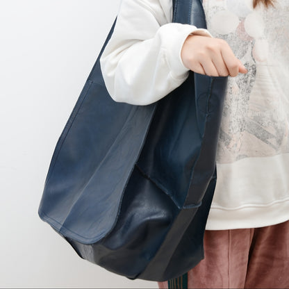 Retro Handmade Large Tote Bag