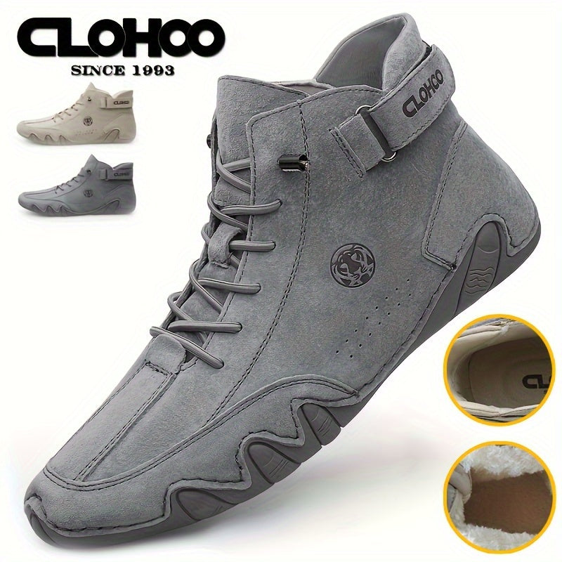CLOHOO Preppy Style, Solid Color Shoes