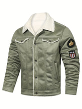 Polyester Solid Color Single Breasted Jacket