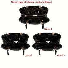 Chic Bow Decor Versatile Top Handle Satchel with Coin Purse