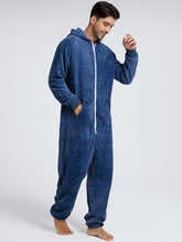 Heavy-Duty Full-Zip Hooded Onesie
