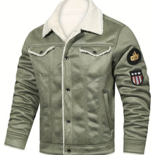 Polyester Solid Color Single Breasted Jacket