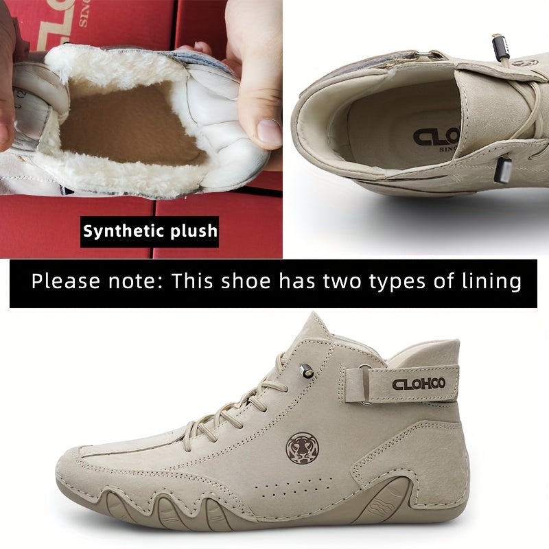 CLOHOO Preppy Style, Solid Color Shoes