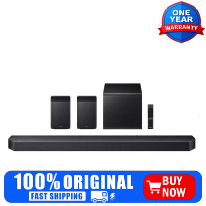 Samsung Q-Series HW-Q930F 9.1.4ch Soundbar with Subwoofer & Rear Speakers