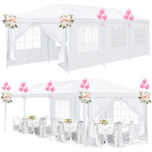Event Tent 10/20/30ft with Modular Walls, Canopy & Reinforced Frame