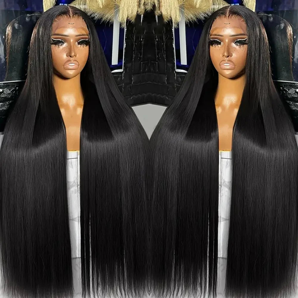 Straight Lace Front Human Hair Wigs