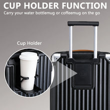 Joyway 20in Carry On Luggage with Cup Holder and USB Port