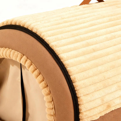 Indoor Cat Bed Cave - Washable Soft Plush Tent Nest for Cats & Small Dogs