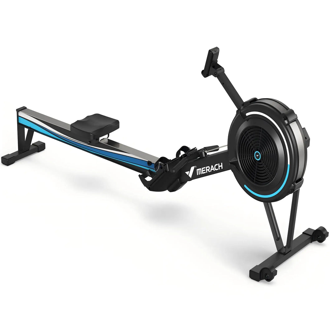 MERACH Adjustable Air Resistance Rowing Machine