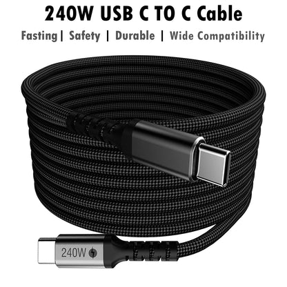 240W USB-C to USB-C PD 3.1 Ultra-Fast Charging Cable